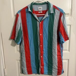 Zara button down shirt